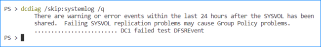 how to check domain controller health